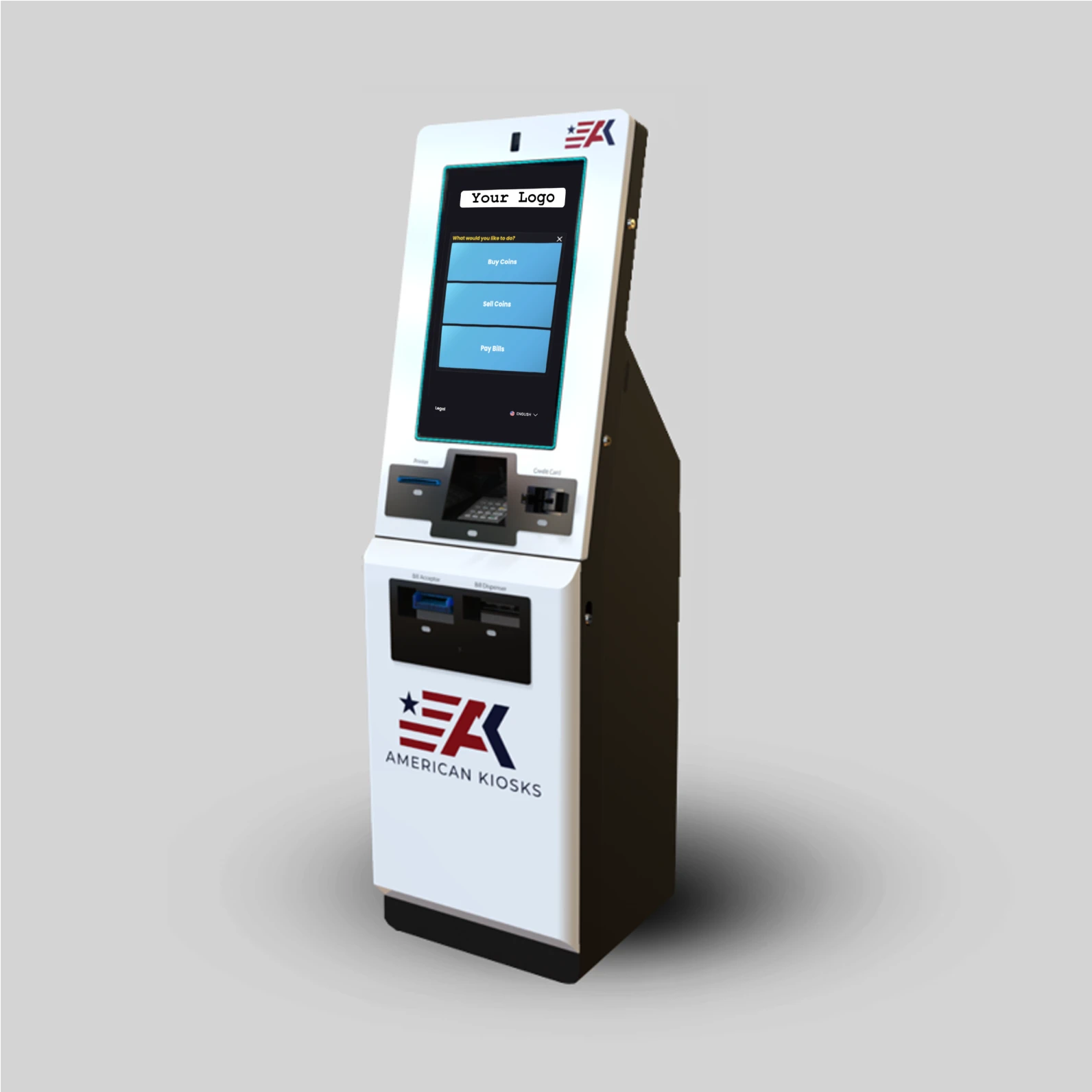 American Kiosks KIPP Bitcoin ATM